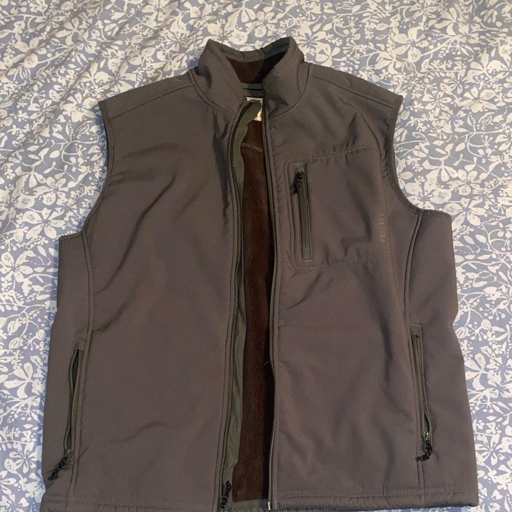 Men's green vest